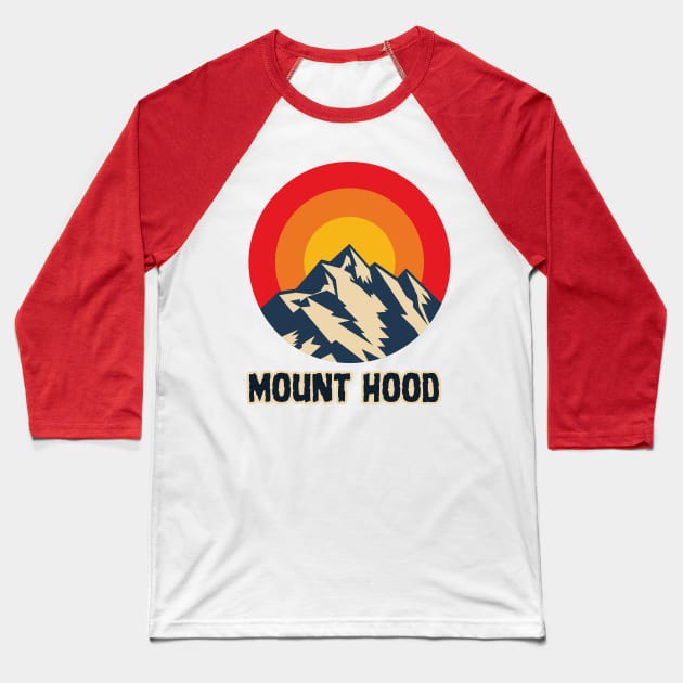 Mount Hood Baseball T-Shirt by Canada Cities